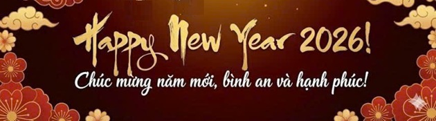 Chúc mừng năm  mới 2026